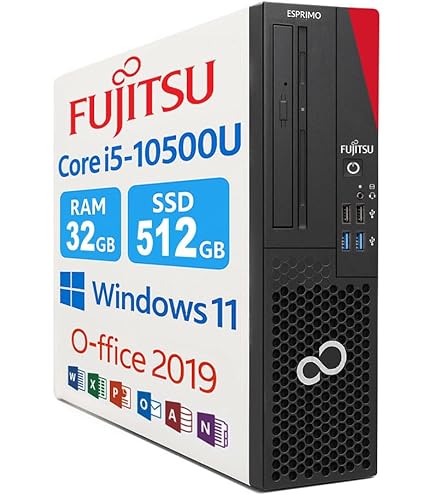 Amazon.co.jp: デスクトップパソコン 富士通 ESPRIMO D588/TX (Core i3